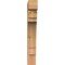 Ekena Millwork Merced Block Smooth Bracket, Western Red Cedar, 3 1/2"W x 18"D x 26"H BKT04X18X26MRC05SWR - alternate 2